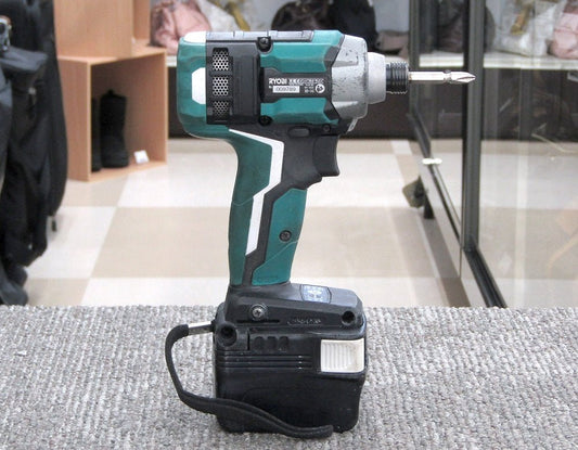 RYOBI リョービ 充電式インパクトドライバ 14.4V BID - 145 657600A - 電動工具・楽器・ブランド・住設家電も総合リユース｜リサイクルショップ福助