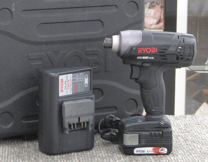 RYOBI リョービ 充電式 インパクトドライバー 14.4V BID1415 657700A - 電動工具・楽器・ブランド・住設家電も総合リユース｜リサイクルショップ福助