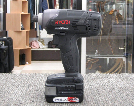 RYOBI リョービ 充電式 インパクトドライバー 14.4V BID1415 657700A - 電動工具・楽器・ブランド・住設家電も総合リユース｜リサイクルショップ福助