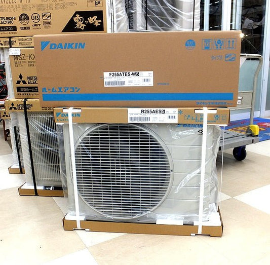 ダイキン ルームエアコン S255ATES - W [ホワイト] 冷房10畳/暖房8畳まで 2025年モデル - 電動工具・楽器・ブランド・住設家電も総合リユース｜リサイクルショップ福助