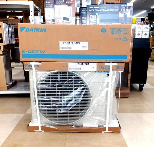ダイキン ルームエアコン S283ATES - W Eシリーズ 2023年モデル 冷房12畳/暖房10畳まで - 安心保証・業界最安値の販売 福助