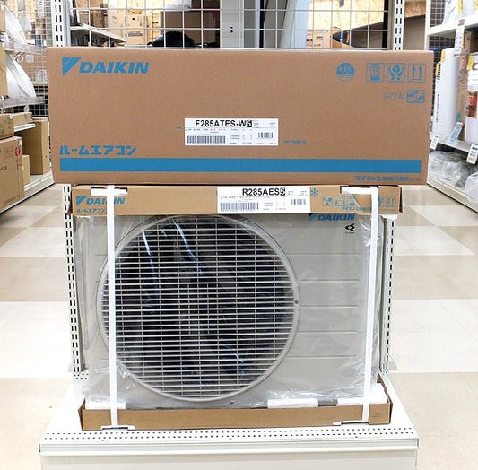 ダイキン ルームエアコン S285ATES-W [ホワイト] 冷房12畳/暖房10畳まで 2025年モデル - 電動工具・楽器・ブランド・住設家電も総合リユース｜リサイクルショップ福助