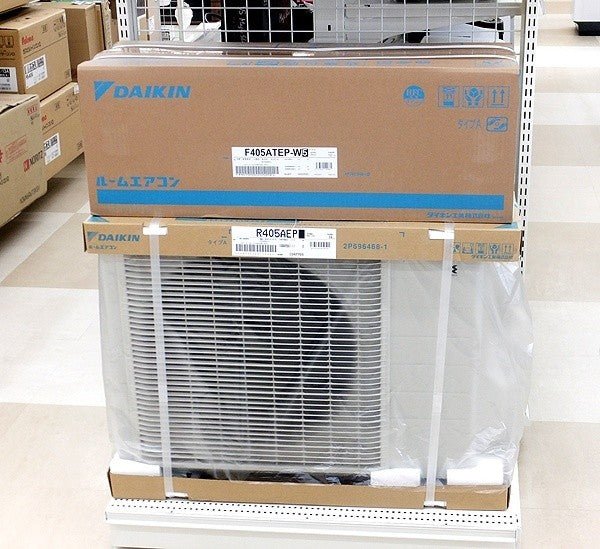 ダイキン ルームエアコン S405ATEP - W [ホワイト] 冷房17畳/暖房14畳まで 2025年モデル - 電動工具・楽器・ブランド・住設家電も総合リユース｜リサイクルショップ福助