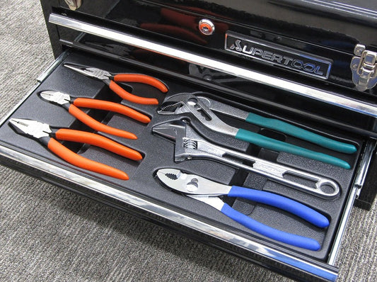 スーパーツール プロ用デラックス工具セット チェストタイプ S7000DX ハンドツール - 電動工具・楽器・ブランド・住設家電も総合リユース｜リサイクルショップ福助