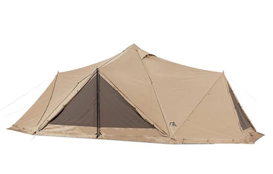 SABBATICAL(サバティカル) スカイパイロット TC ライトベージュ インナーテント付属 ツールームテント4人用/シェルター8人 - 安心保証・業界最安値の販売 福助