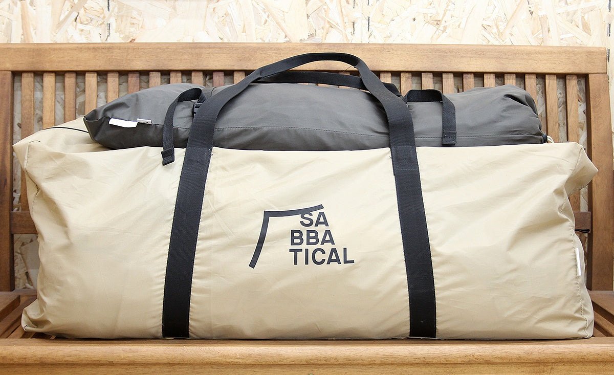 SABBATICAL(サバティカル) スカイパイロット TC ライトベージュ インナーテント付属 ツールームテント4人用/シェルター8人 - 安心保証・業界最安値の販売 福助