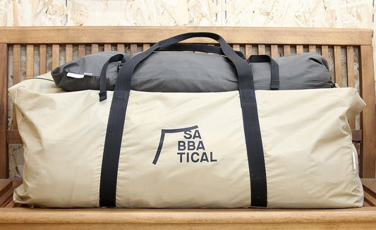 SABBATICAL(サバティカル) スカイパイロット TC ライトベージュ インナーテント付属 ツールームテント4人用/シェルター8人 - 安心保証・業界最安値の販売 福助