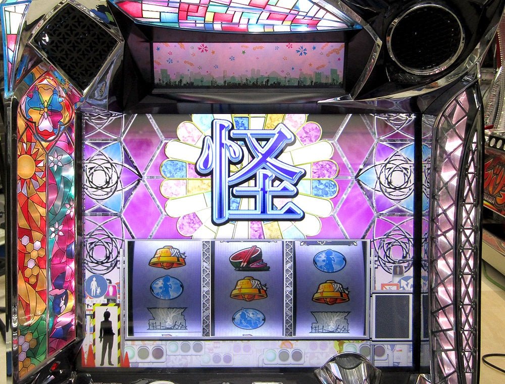 パチスロ実機 Sammy サミー 偽物語/ZS コイン不要機付き/家庭用電源対応/Vol調節つまみ有 5号機 - 安心保証・業界最安値の販売 福助