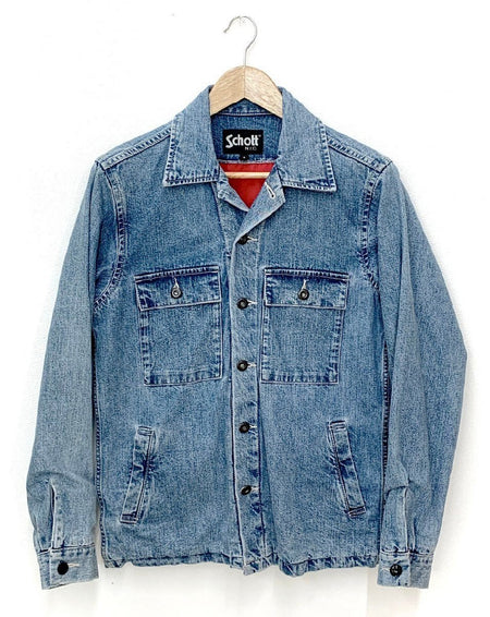 Schott N.Y.C. ショット デニムジャケット Sサイズ NewYork - 安心保証・業界最安値の販売 福助