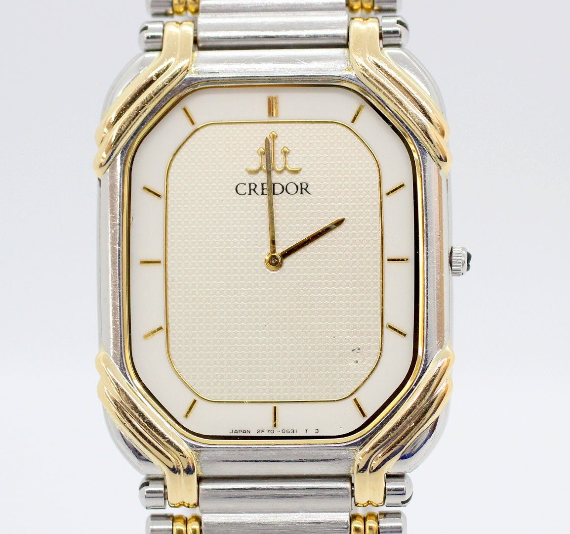 SEIKO CREDOR (セイコー クレドール) 2F70 - 5480 クォーツウォッチ SS+18KT - 安心保証・業界最安値の販売 福助