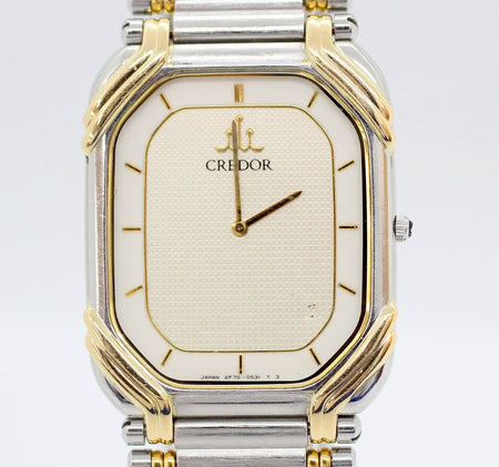 SEIKO CREDOR (セイコー クレドール) 2F70 - 5480 クォーツウォッチ SS+18KT - 安心保証・業界最安値の販売 福助