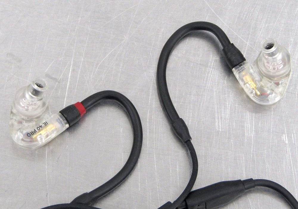 SENNHEISERゼンハイザー プロフェッショナルモニタリングイヤホン/イヤフォン カナル型 IE 40 PRO CLEAR - 安心保証・業界最安値の販売 福助