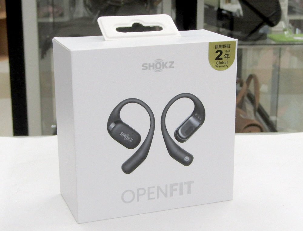 Shokz ショックス ワイヤレスイヤフォン イヤホン OpenFit SKZ - EP - 000020 ブラック bluetooth5.2 - 安心保証・業界最安値の販売 福助