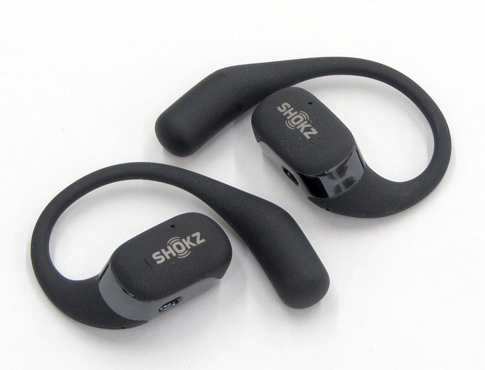 Shokz ショックス ワイヤレスイヤフォン イヤホン OpenFit SKZ - EP - 000020 ブラック bluetooth5.2 - 安心保証・業界最安値の販売 福助