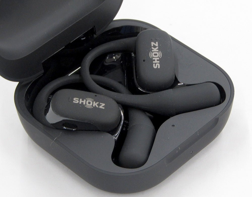 Shokz ショックス ワイヤレスイヤフォン イヤホン OpenFit SKZ - EP - 000020 ブラック bluetooth5.2 - 安心保証・業界最安値の販売 福助