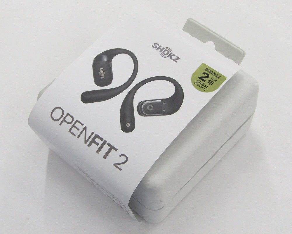 SHOKZ ショックス OpenFit2 ワイヤレスイヤフォン イヤホン オープンイヤー Bluetooth 5.4 SKZ - EP - 000045 - 安心保証・業界最安値の販売 福助