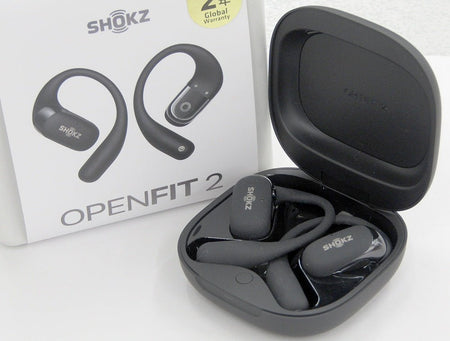 SHOKZ ショックス OpenFit2 ワイヤレスイヤフォン イヤホン オープンイヤー Bluetooth 5.4 SKZ - EP - 000045 - 安心保証・業界最安値の販売 福助