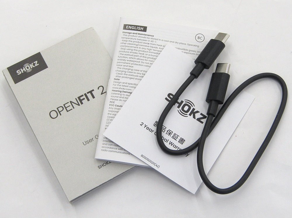 SHOKZ ショックス OpenFit2 ワイヤレスイヤフォン イヤホン オープンイヤー Bluetooth 5.4 SKZ - EP - 000045 - 安心保証・業界最安値の販売 福助