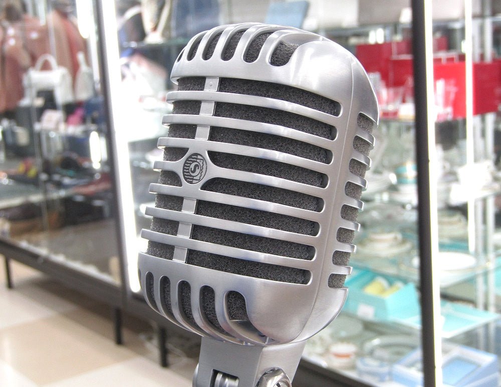Shure シュアー 55SH SeriesⅡ ユニダイン カーディオイド ダイナミック ボーカルマイク ガイコツマイク - 安心保証・業界最安値の販売 福助