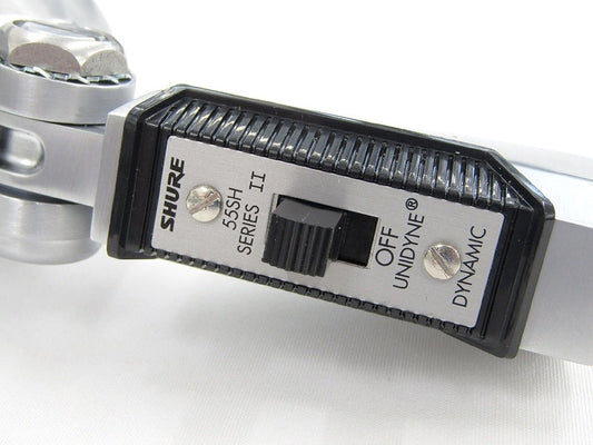 Shure シュアー 55SH SeriesⅡ ユニダイン カーディオイド ダイナミック ボーカルマイク ガイコツマイク - 安心保証・業界最安値の販売 福助