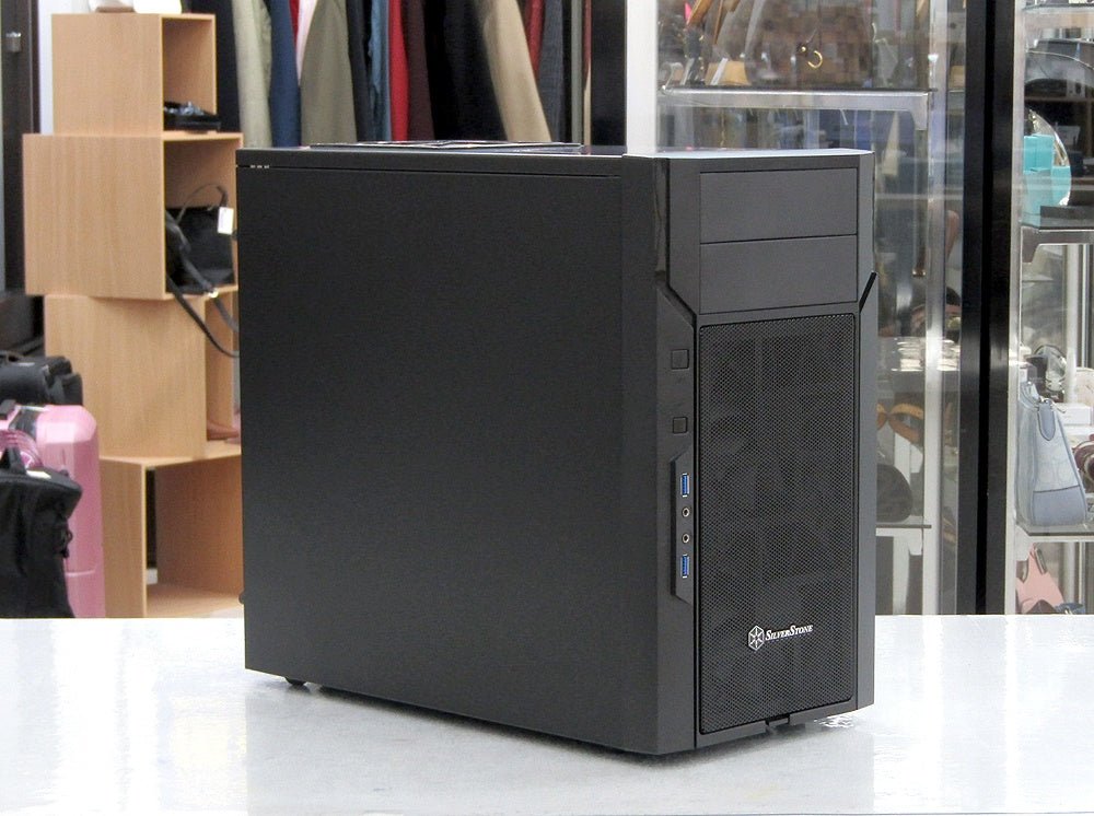 SilverStone Kublaiシリーズ PCケース SST - KL06B ミニタワー型 自作PC用 - 安心保証・業界最安値の販売 福助