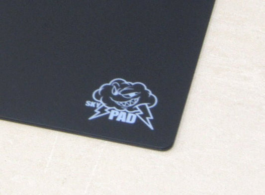 SKY PAD 3.0 ゲーミングガラスマウスパッド eスポーツマウスパッド ラージサイズ 黒・ロゴバージョン 300×350mm） - 安心保証・業界最安値の販売 福助