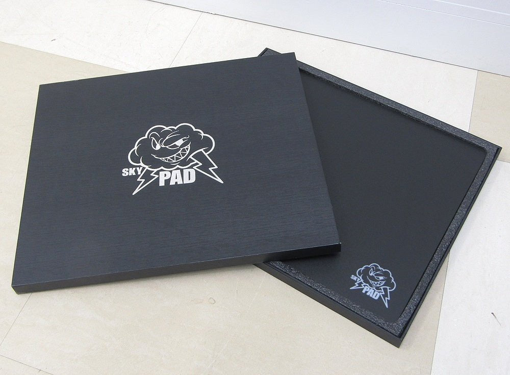 SKY PAD 3.0 ゲーミングガラスマウスパッド eスポーツマウスパッド ラージサイズ 黒・ロゴバージョン 300×350mm） - 安心保証・業界最安値の販売 福助