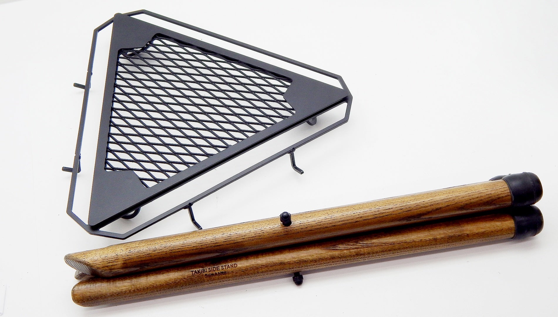 SomAbito(ソマビト) 焚き火サイドスタンド TAKIBI SIDE STAND ビンテージカラー - 安心保証・業界最安値の販売 福助
