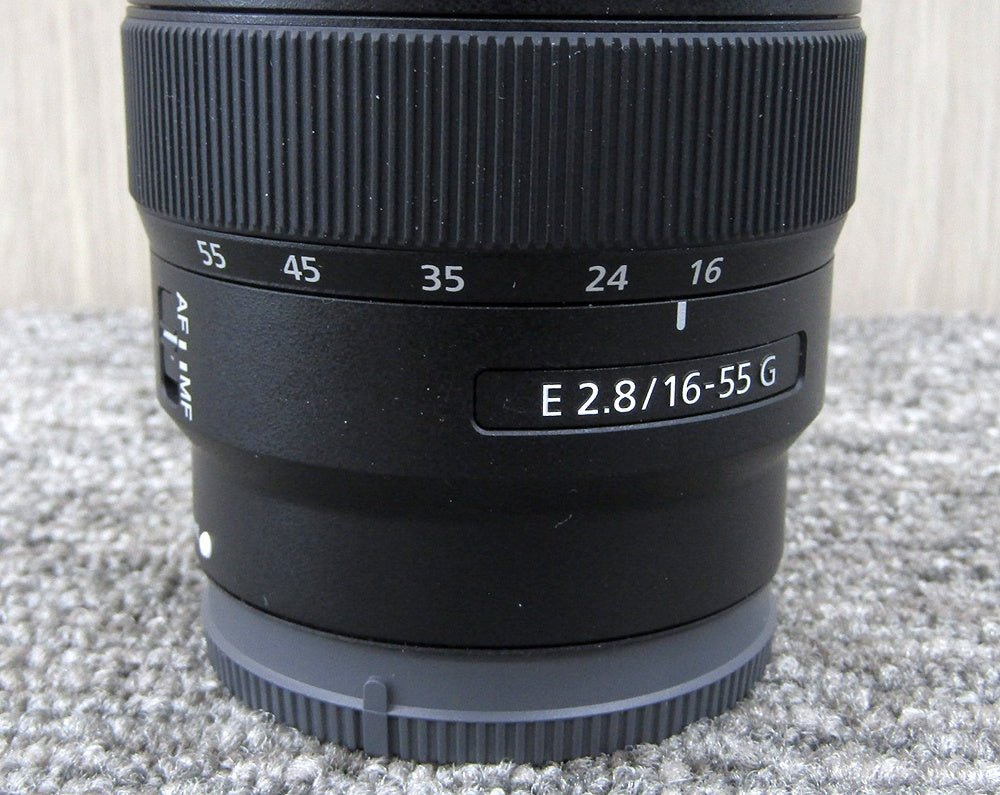 SONY ソニー 標準ズームレンズ E 16-55mm F2.8 ソニー デジタル一眼カメラα Eマウント用レンズ SEL1655G - 電動工具・楽器・ブランド・住設家電も総合リユース｜リサイクルショップ福助