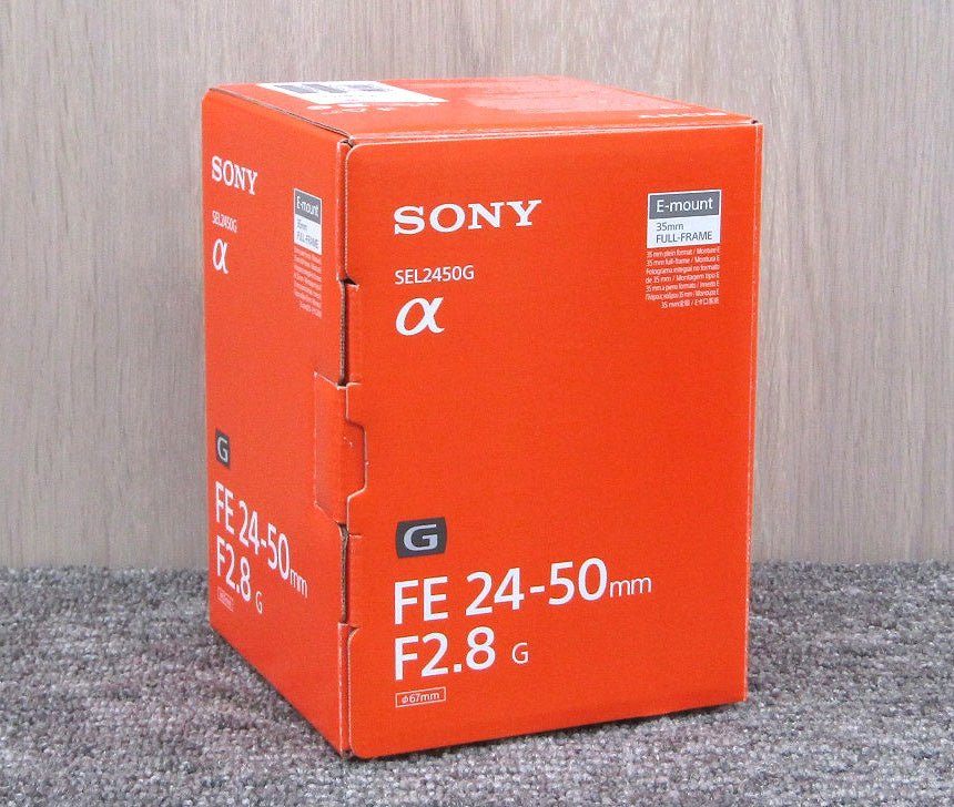 SONY ソニー 標準ズームレンズ フルサイズ FE 24-50mm F2.8 G Gレンズ デジタル一眼カメラα[Eマウント]用 純正レンズ SEL2450G - 電動工具・楽器・ブランド・住設家電も総合リユース｜リサイクルショップ福助
