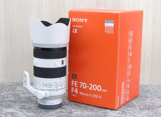 SONY ソニー 望遠ズームレンズ FE 70-200mm F4 Macro G OSSⅡ Eマウント SEL70200G2 カメラレンズ - 電動工具・楽器・ブランド・住設家電も総合リユース｜リサイクルショップ福助