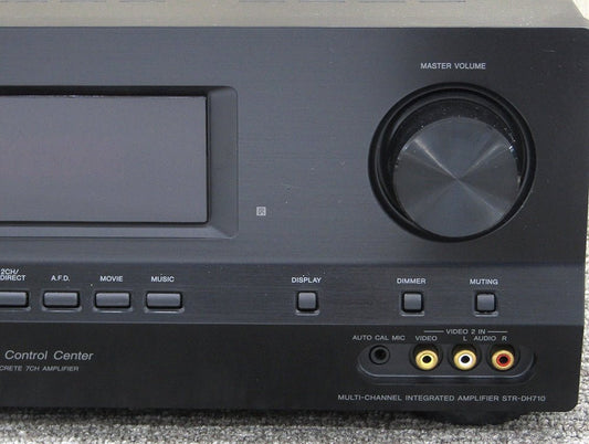SONY ソニー STR-DH710 マルチチャンネルインテグレートアンプ AVアンプ 7.1ch対応 - 電動工具・楽器・ブランド・住設家電も総合リユース｜リサイクルショップ福助