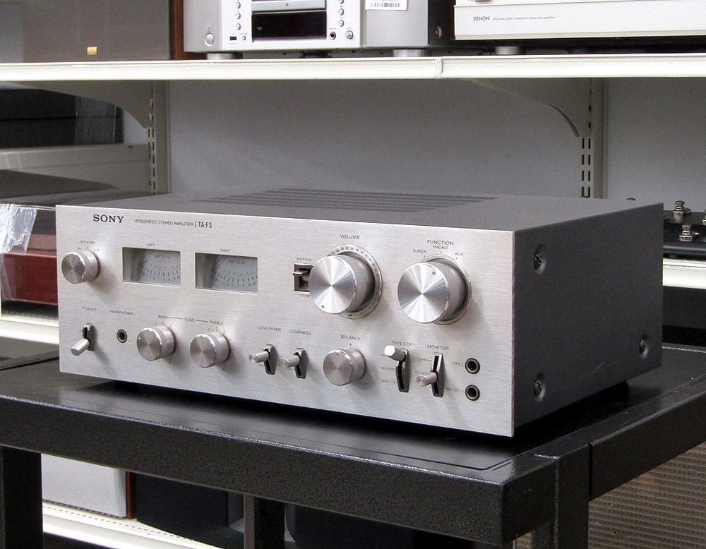 SONY ソニー ステレオプリメインアンプ TA - F3 - 安心保証・業界最安値の販売 福助