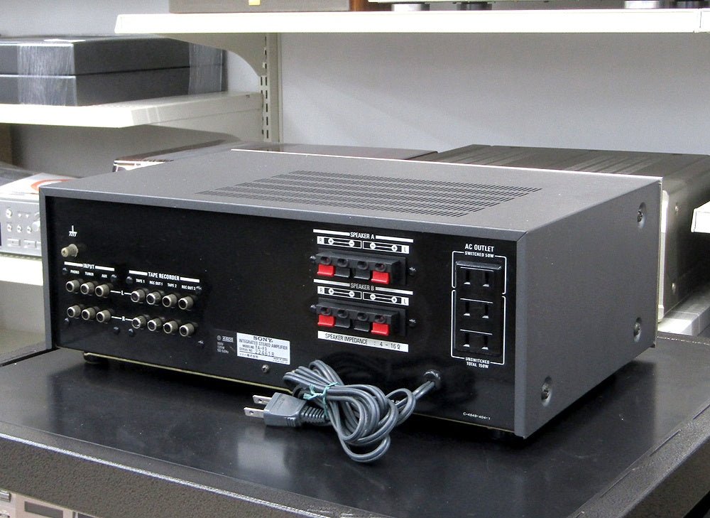 SONY ソニー ステレオプリメインアンプ TA - F3 - 安心保証・業界最安値の販売 福助