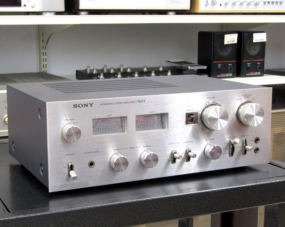 SONY ソニー ステレオプリメインアンプ TA - F3 - 安心保証・業界最安値の販売 福助