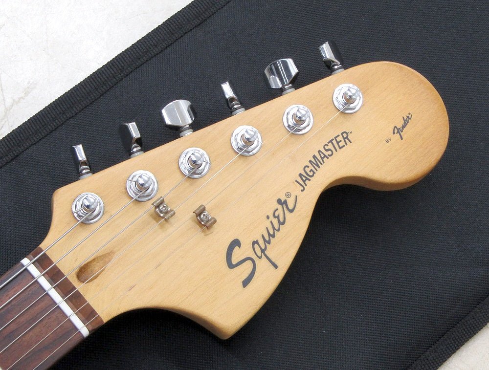 Squier by Fender JAGMASTER スクワイヤー/フェンダー ジャグマスター ギター ブラック - 安心保証・業界最安値の販売 福助