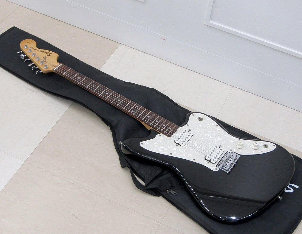 Squier by Fender JAGMASTER スクワイヤー/フェンダー ジャグマスター ギター ブラック - 安心保証・業界最安値の販売 福助