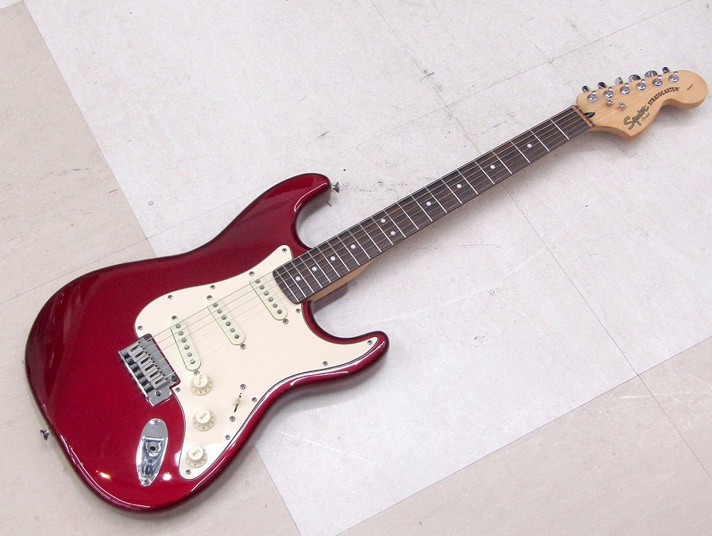 Squier by Fender Stratocaster スクワイヤー ギター ストラトキャスター ローズウッド指板 - 安心保証・業界最安値の販売 福助