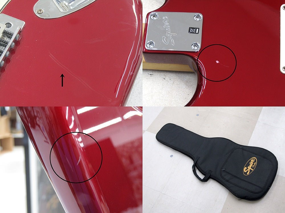 Squier by Fender Stratocaster スクワイヤー ギター ストラトキャスター ローズウッド指板 - 安心保証・業界最安値の販売 福助