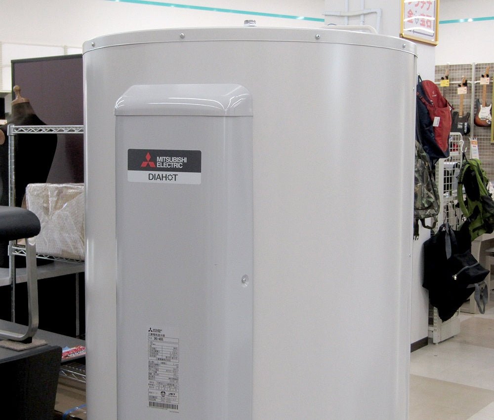 三菱電機 ヒーター式電気温水器 SRG-465G 給湯専用タイプ 丸形 単相200V 460L - 電動工具・楽器・ブランド・住設家電も総合リユース｜リサイクルショップ福助