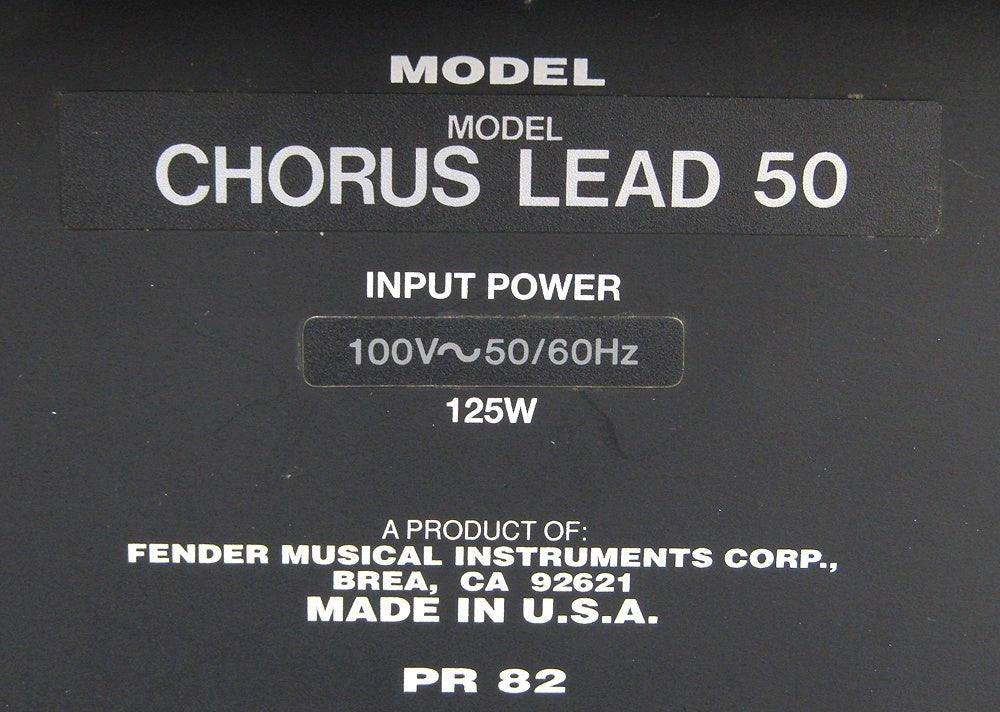 SUNN サン Chorus Lead50 ギターアンプ 50W トランジスタ FENDER/フェンダー 2ch/コーラス搭載 - 電動工具・楽器・ブランド・住設家電も総合リユース｜リサイクルショップ福助