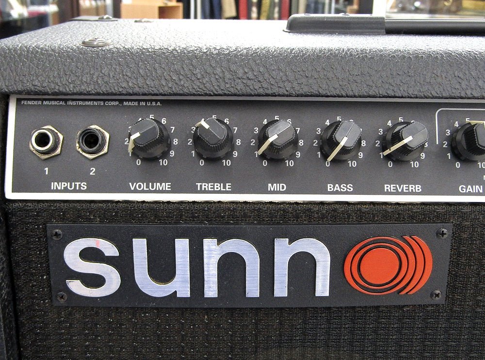 SUNN サン Chorus Lead50 ギターアンプ 50W トランジスタ FENDER/フェンダー 2ch/コーラス搭載 - 電動工具・楽器・ブランド・住設家電も総合リユース｜リサイクルショップ福助