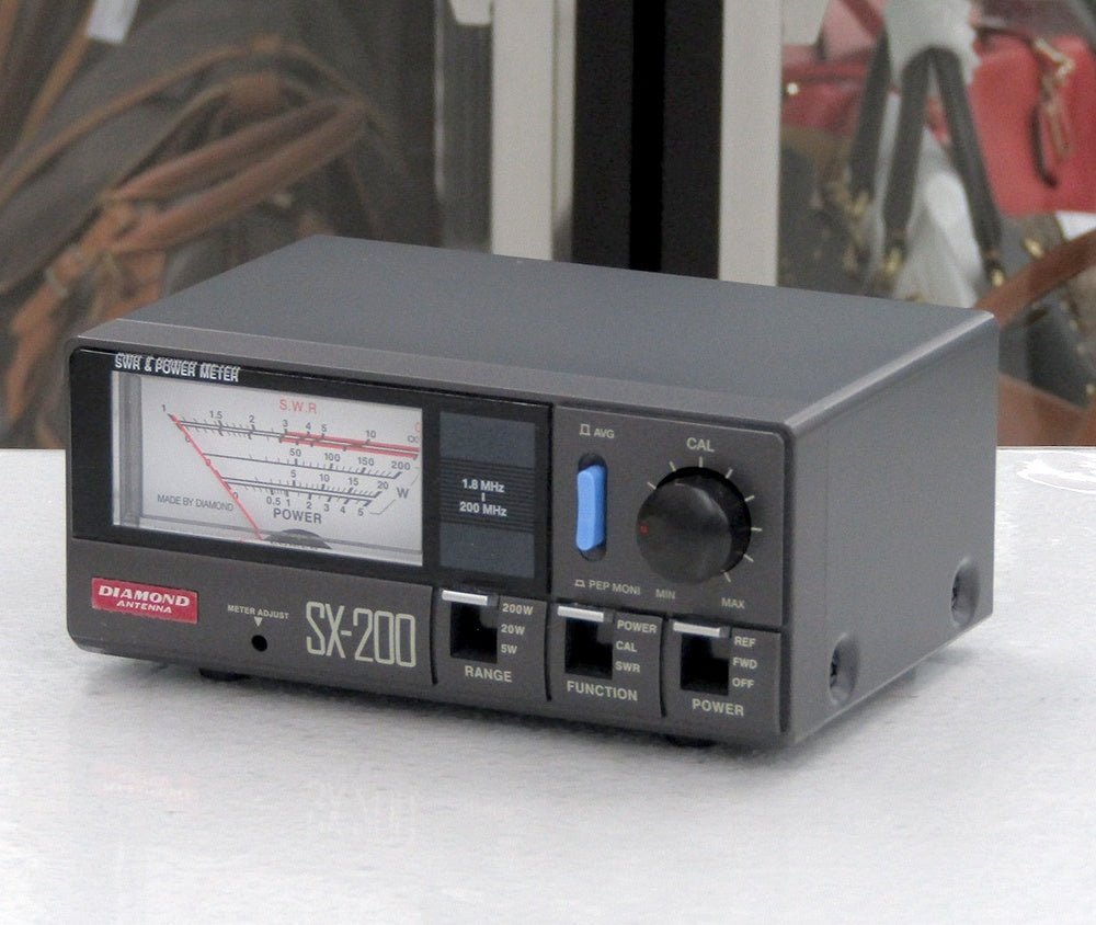 第一電波工業 ダイヤモンドアンテナ SX - 200 1.8～200MHz 通過形SWR・パワー計 パワーメーター - 安心保証・業界最安値の販売 福助
