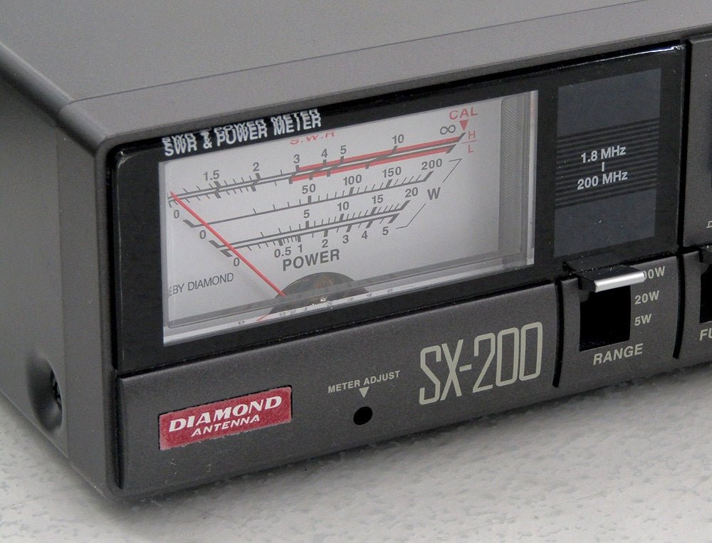 第一電波工業 ダイヤモンドアンテナ SX - 200 1.8～200MHz 通過形SWR・パワー計 パワーメーター - 安心保証・業界最安値の販売 福助