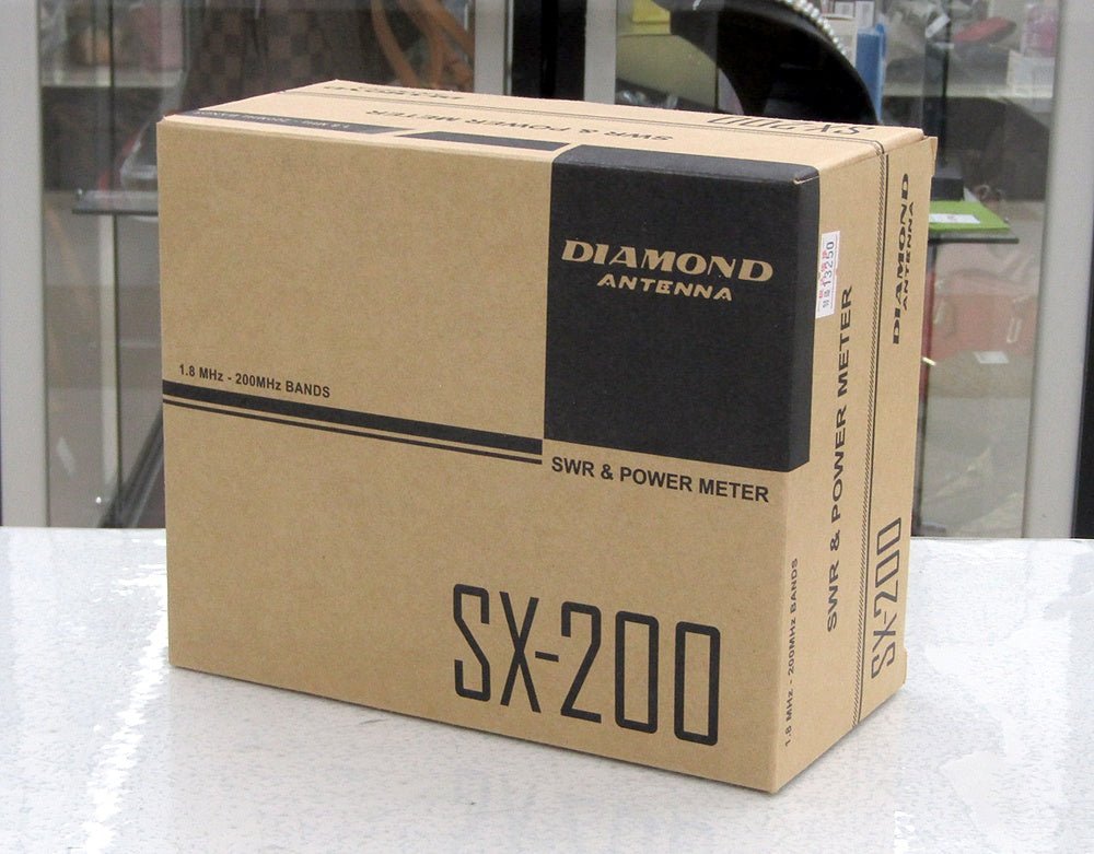 第一電波工業 ダイヤモンドアンテナ SX - 200 1.8～200MHz 通過形SWR・パワー計 パワーメーター - 安心保証・業界最安値の販売 福助