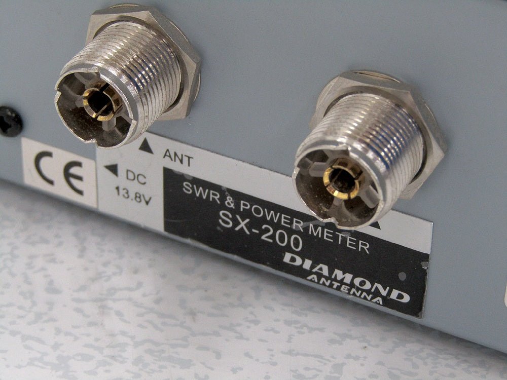 第一電波工業 ダイヤモンドアンテナ SX - 200 1.8～200MHz 通過形SWR・パワー計 パワーメーター - 安心保証・業界最安値の販売 福助