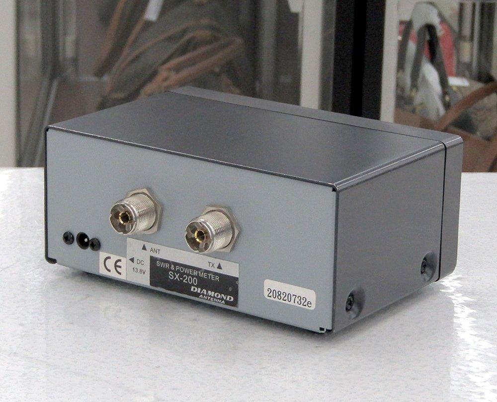 第一電波工業 ダイヤモンドアンテナ SX - 200 1.8～200MHz 通過形SWR・パワー計 パワーメーター - 安心保証・業界最安値の販売 福助