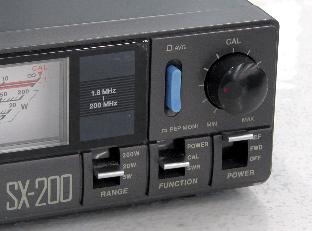 第一電波工業 ダイヤモンドアンテナ SX - 200 1.8～200MHz 通過形SWR・パワー計 パワーメーター - 安心保証・業界最安値の販売 福助