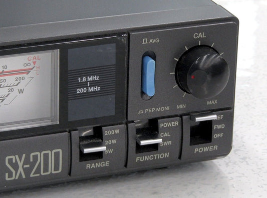 第一電波工業 ダイヤモンドアンテナ SX - 200 1.8～200MHz 通過形SWR・パワー計 パワーメーター - 安心保証・業界最安値の販売 福助