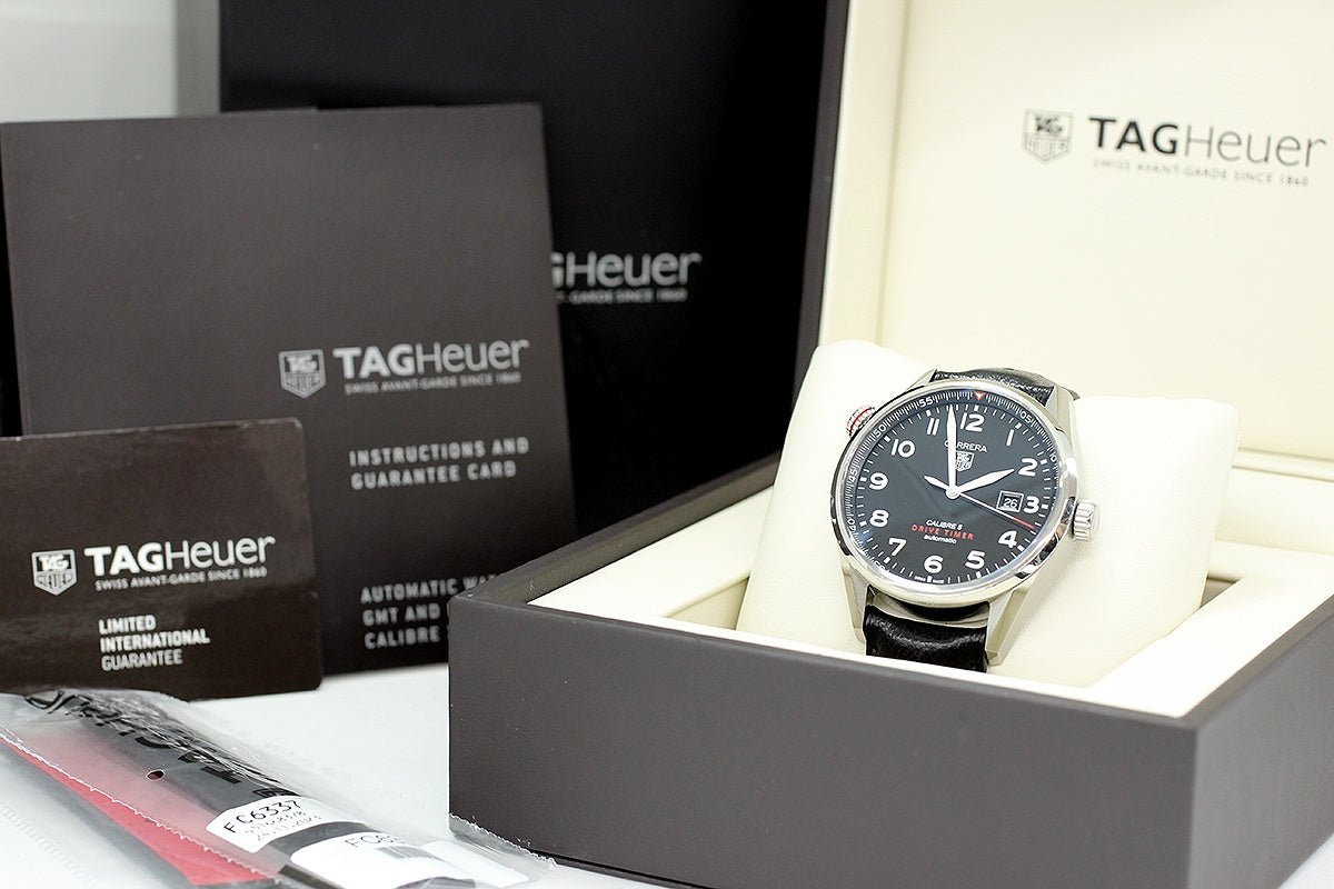 TAG HEUER(タグホイヤー) カレラ キャリバー5 ドライブタイマー WAR2A10.FC6337 自動巻 - 安心保証・業界最安値の販売 福助